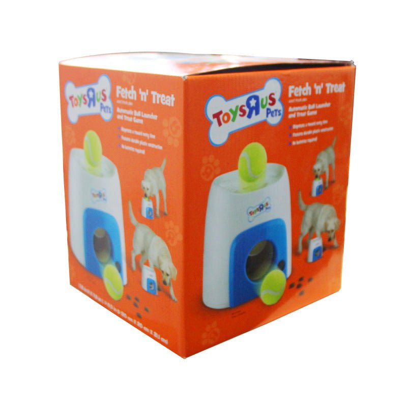 Interactive Dog Baseball Reward Machine | Mechanical Treat Dispenser & IQ Training Toy | Gravity - Fed Fetch Feeder for Small & Medium Dogs - Phoenix