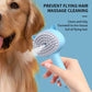 3 - in - 1 Electric Steamy Cat Brush | Rechargeable Pet Grooming Brush with Integrated Mist Spray | Self - Cleaning Slicker Brush for Massaging & De - Shedding Cats & Dogs - Phoenix