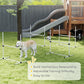 4 - Piece Adjustable Dog Agility Jump Set | Professional Indoor & Outdoor Dog Training Kit | High - Jump Obstacle Course with Displacing Safety Bar & Carry Bag - Phoenix