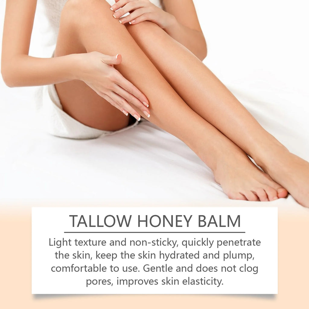 Tallow Honey Cream Glow Hydrating Skin Improve Elasticity Soft Bleaching Improve Dullness Firming Face Body Moisturizer Lotion