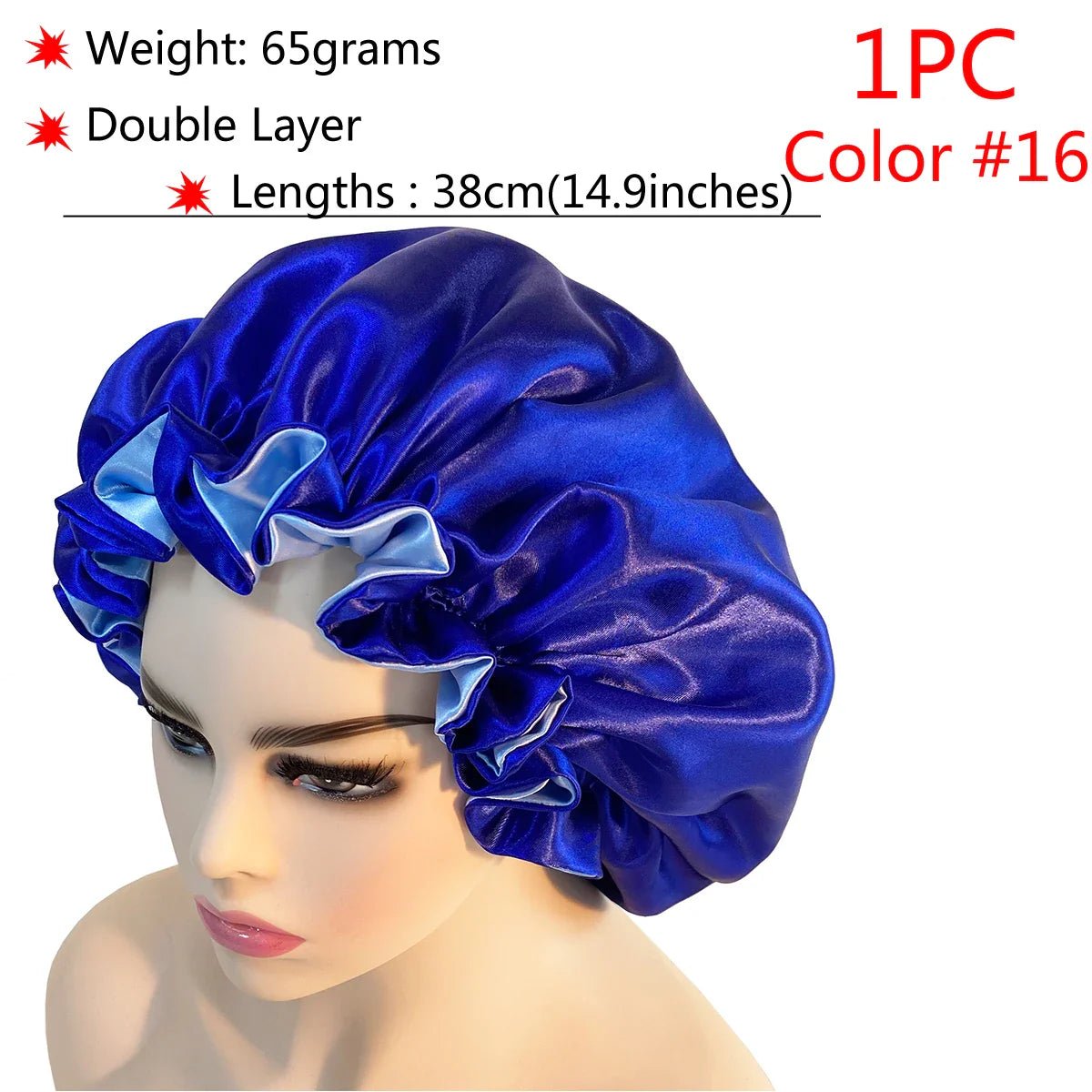 Adjustable Satin Sleep Bonnet - Phoenix