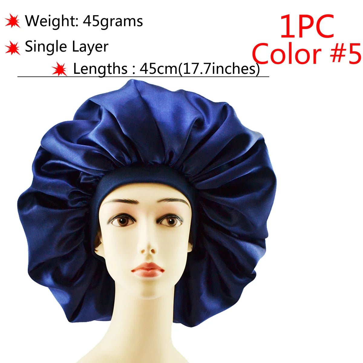 Adjustable Satin Sleep Bonnet - Phoenix