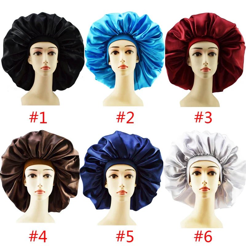 Adjustable Satin Sleep Bonnet - Phoenix