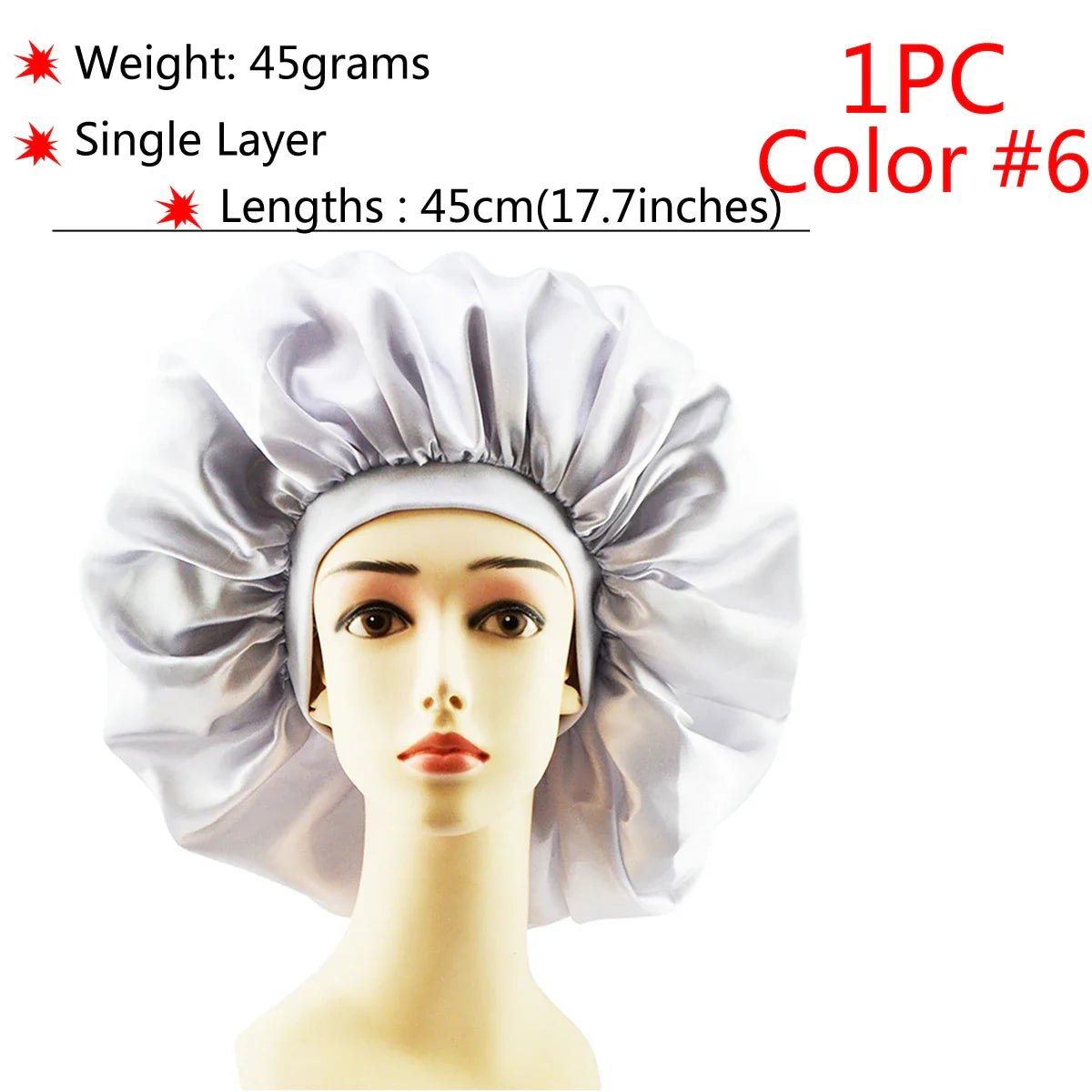 Adjustable Satin Sleep Bonnet - Phoenix