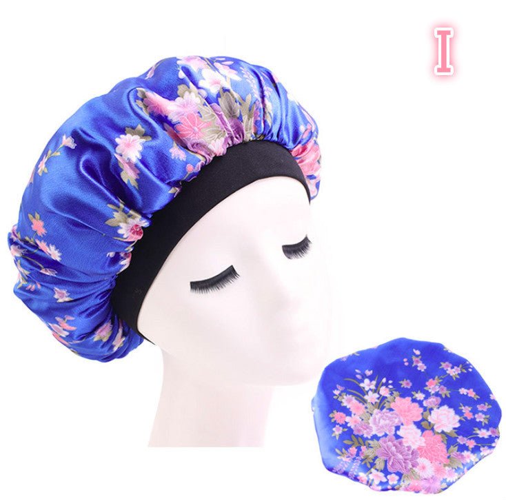 Beauty print Satin silk Bonnet sleep night cap - Phoenix