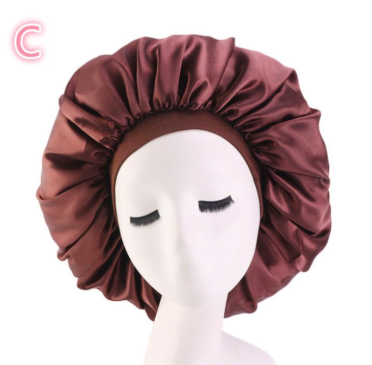 Beauty print Satin silk Bonnet sleep night cap - Phoenix