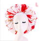 Beauty print Satin silk Bonnet sleep night cap - Phoenix