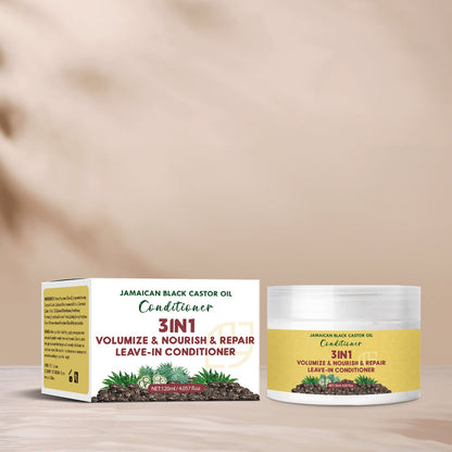 Black Castor Oil Leave - in Hair Conditioner 120ml Moisturizing - Phoenix