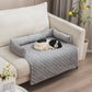 Dog Sofa Bed & Furniture Protector | Removable Anti - Anxiety Pet Couch Cover | Washable Bolster Dog Bed Mat for Large Dogs & Cats - Phoenix