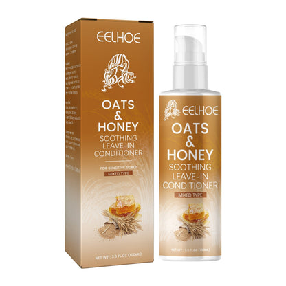EELHOE Oat And Honey Leave - In Conditioner, Improve Frizz, Moisturize And Repair Hair, Smooth And Shiny - Phoenix