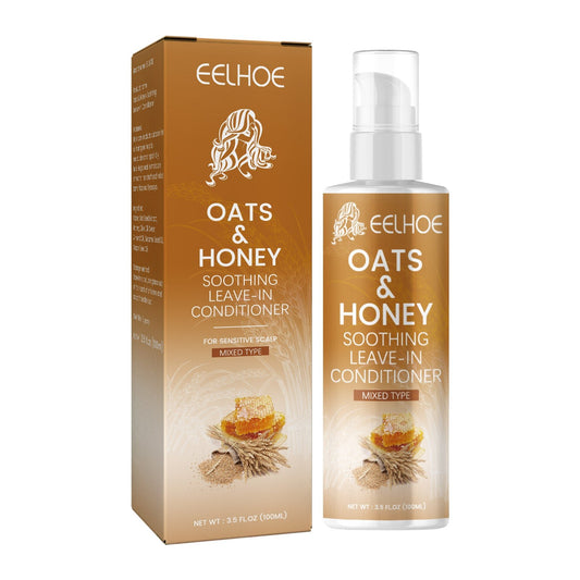 EELHOE Oat And Honey Leave - In Conditioner, Improve Frizz, Moisturize And Repair Hair, Smooth And Shiny - Phoenix