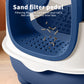 Extra Large Fully Enclosed Cat Litter Box | Anti - Splash & Odor - Locking Cat Toilet | Spacious Flip - Top Pet Litter Pan with Free Scoop - Phoenix