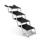 Foldable Aluminum Dog Ramp for Large Dogs | Portable Non - Slip Pet Stairs for SUVs, Trucks & High Beds | Lightweight Reinforced Safety Ramp Supports up to 250lbs - Phoenix