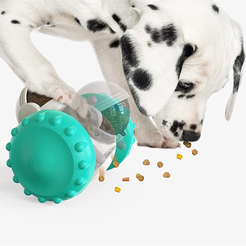 Interactive Pet Puzzle Feeder & Tumbler Toy | Intelligent Slow Feeder Toy Car for Dogs & Cats | IQ Training Treat Dispenser for Mental Stimulation & Healthy Digestion - Phoenix