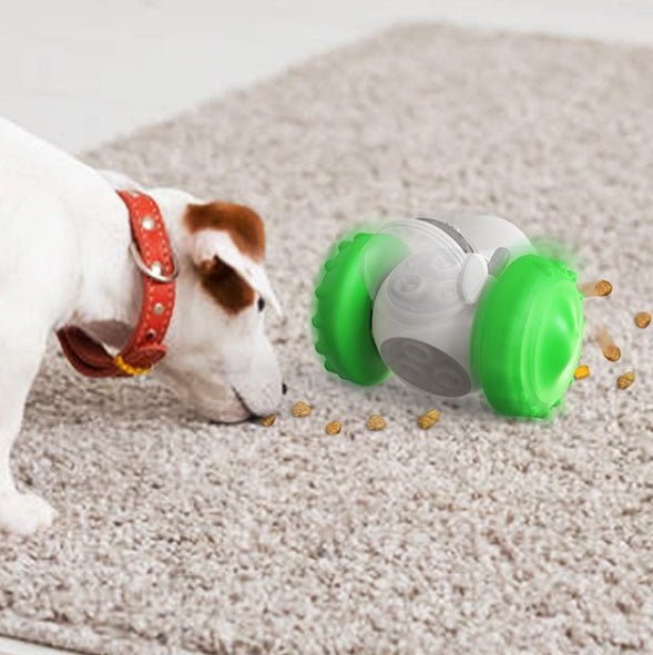 Interactive Pet Puzzle Feeder & Tumbler Toy | Intelligent Slow Feeder Toy Car for Dogs & Cats | IQ Training Treat Dispenser for Mental Stimulation & Healthy Digestion - Phoenix