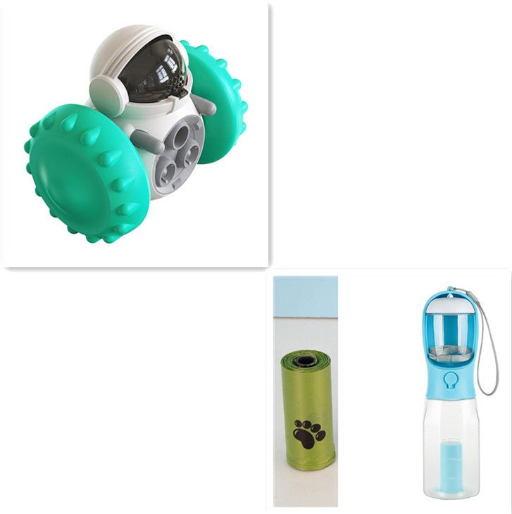 Interactive Pet Puzzle Feeder & Tumbler Toy | Intelligent Slow Feeder Toy Car for Dogs & Cats | IQ Training Treat Dispenser for Mental Stimulation & Healthy Digestion - Phoenix