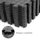 Interlocking EVA Foam Floor Mats | 12 - Piece Large Exercise Puzzle Tiles | Non - Slip Home Gym & Playroom Flooring (48 Sq Ft Coverage) - Phoenix