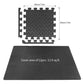 Interlocking EVA Foam Floor Mats | 12 - Piece Large Exercise Puzzle Tiles | Non - Slip Home Gym & Playroom Flooring (48 Sq Ft Coverage) - Phoenix