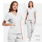 Professional Medical Scrub Set | Stretchy Quick - Dry Surgical Uniform | Moisture - Wicking 2 - Piece Operating Room Suit for Doctors & Nurses - Phoenix