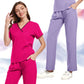 Professional Medical Scrub Set | Stretchy Quick - Dry Surgical Uniform | Moisture - Wicking 2 - Piece Operating Room Suit for Doctors & Nurses - Phoenix