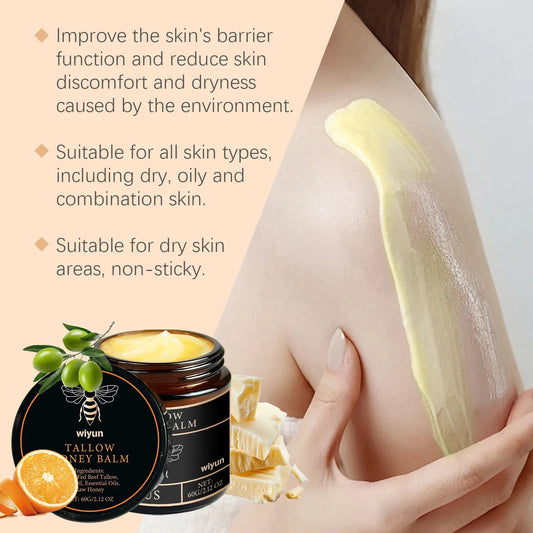Tallow Honey Cream Glow Hydrating Skin Improve Elasticity Soft Bleaching Improve Dullness Firming Face Body Moisturizer Lotion - Phoenix